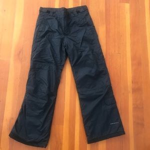 Boys sz 14-16 Columbia black snow pants!